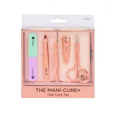 CALA: 매니큐어 네일 케어 세트 - 로즈 골드 / CA50963 (6개입)