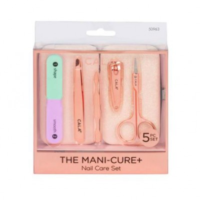 CALA: 매니큐어 네일 케어 세트 - 로즈 골드 / CA50963 (6개입)