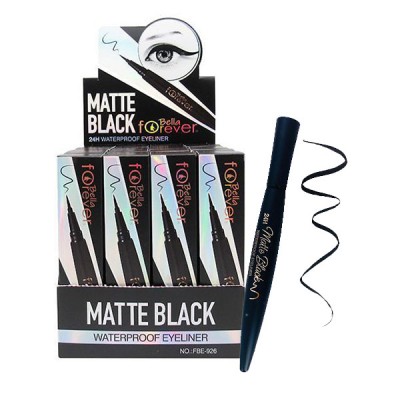 BELLA FOREVER: MATTE 24 HR BLACK EYELINER / FBE-926 (24 UNITS) BELLA FOREVER: MATTE 24 HR BLACK EYELINER / FBE-926 (24 UNITS)